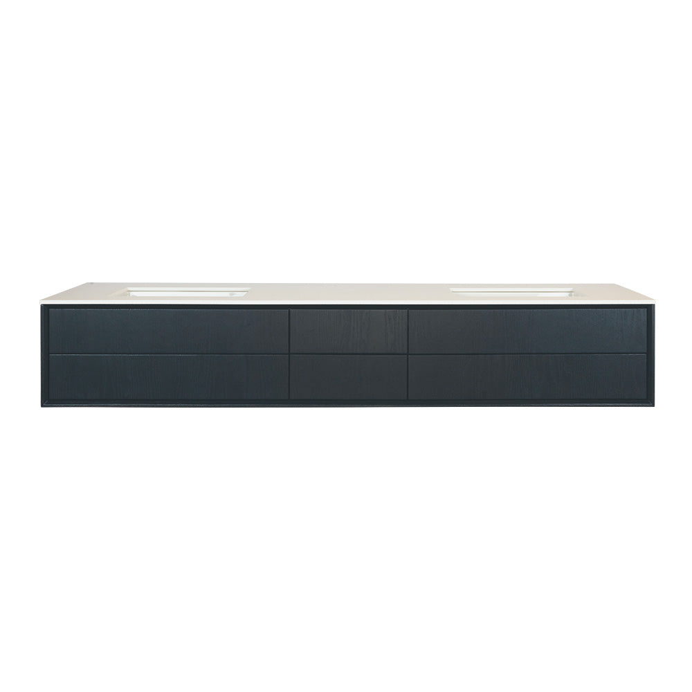 Lacava Gemelli 72" Wall Mount Vanity by Lacava