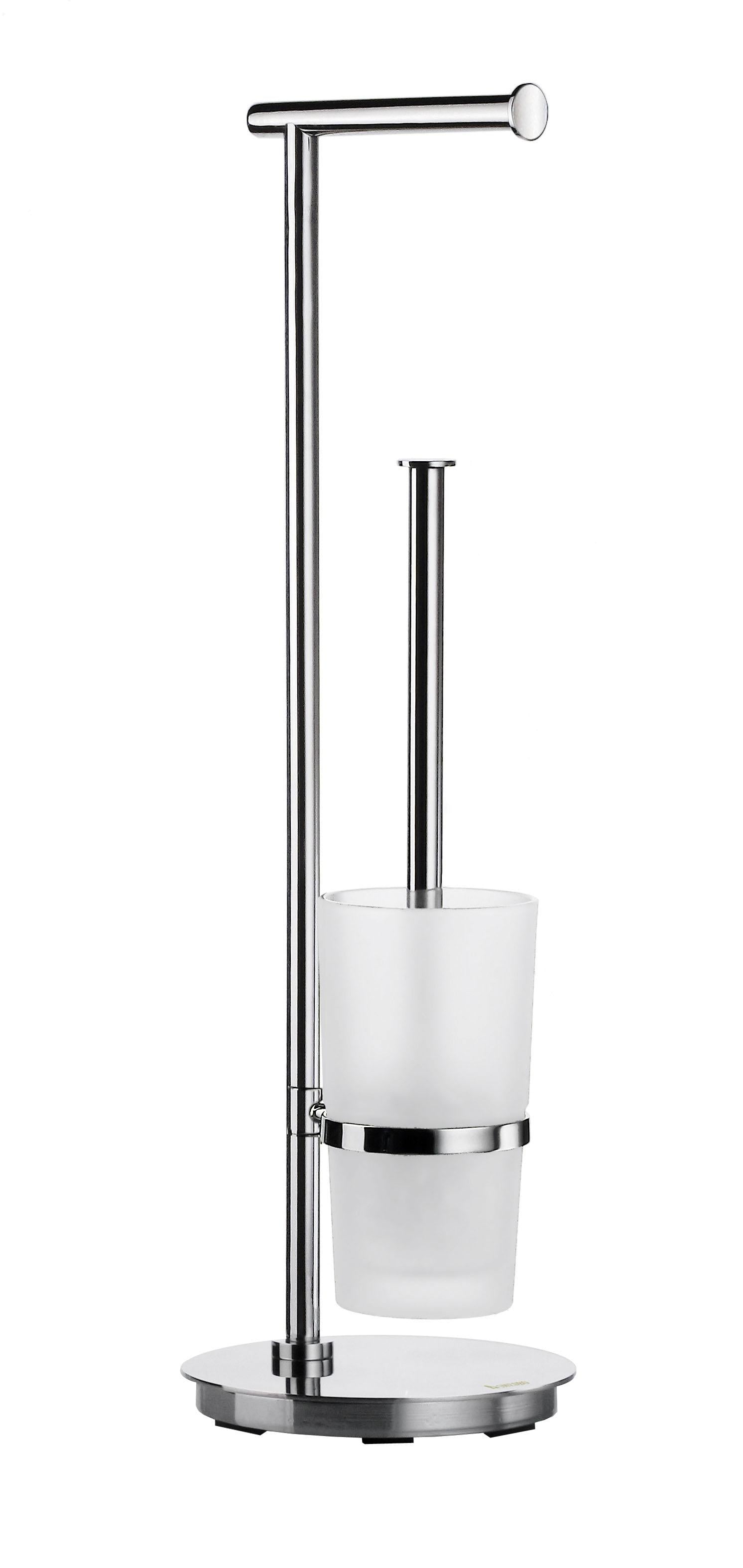 stainless steel polished toilet roll holder