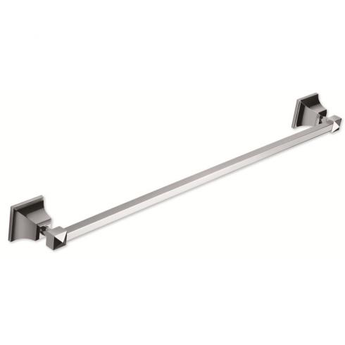 polished chrome towel bar