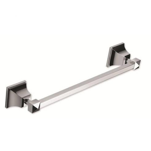 polished chrome towel bar