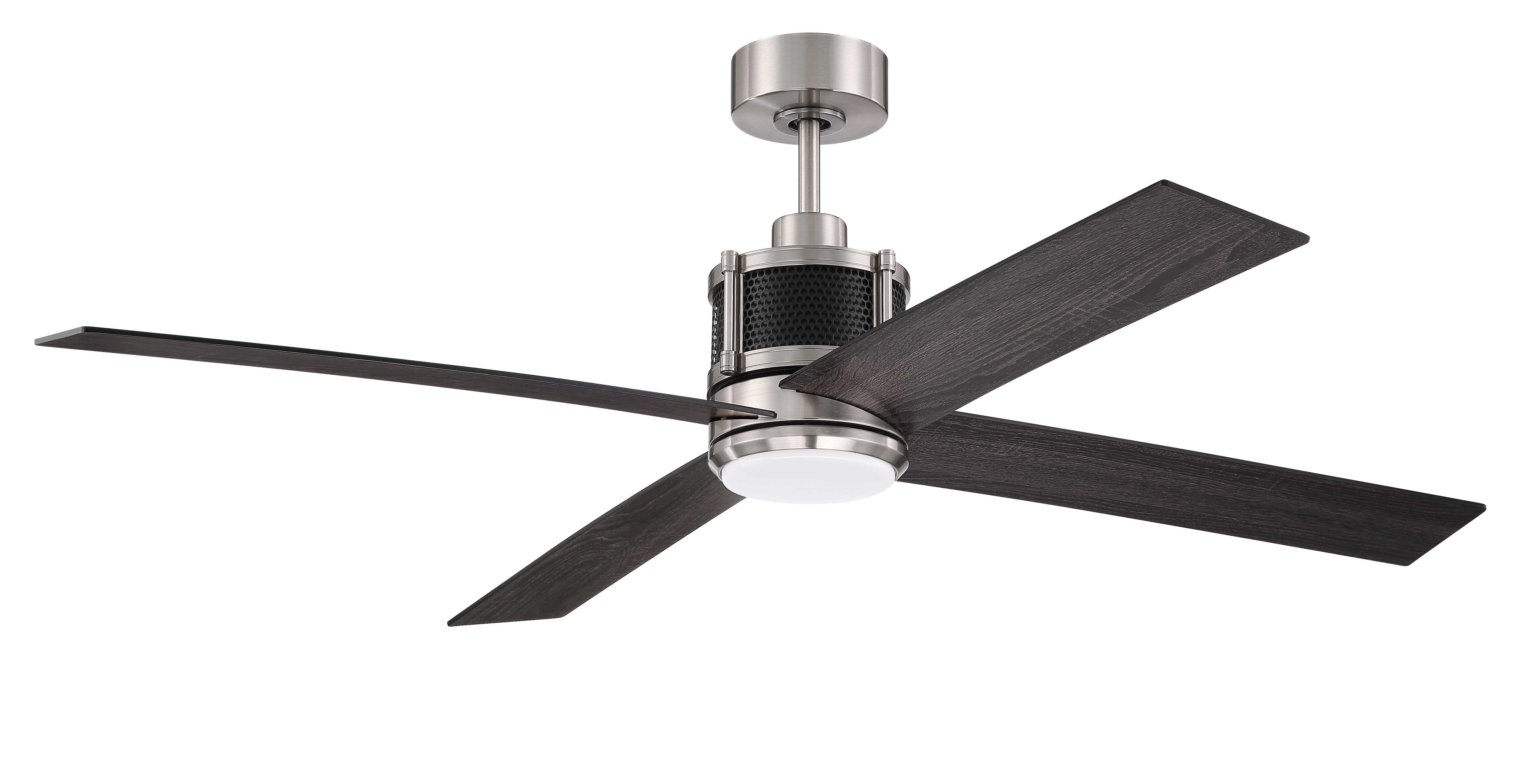 brushed polished nickel ceiling fans