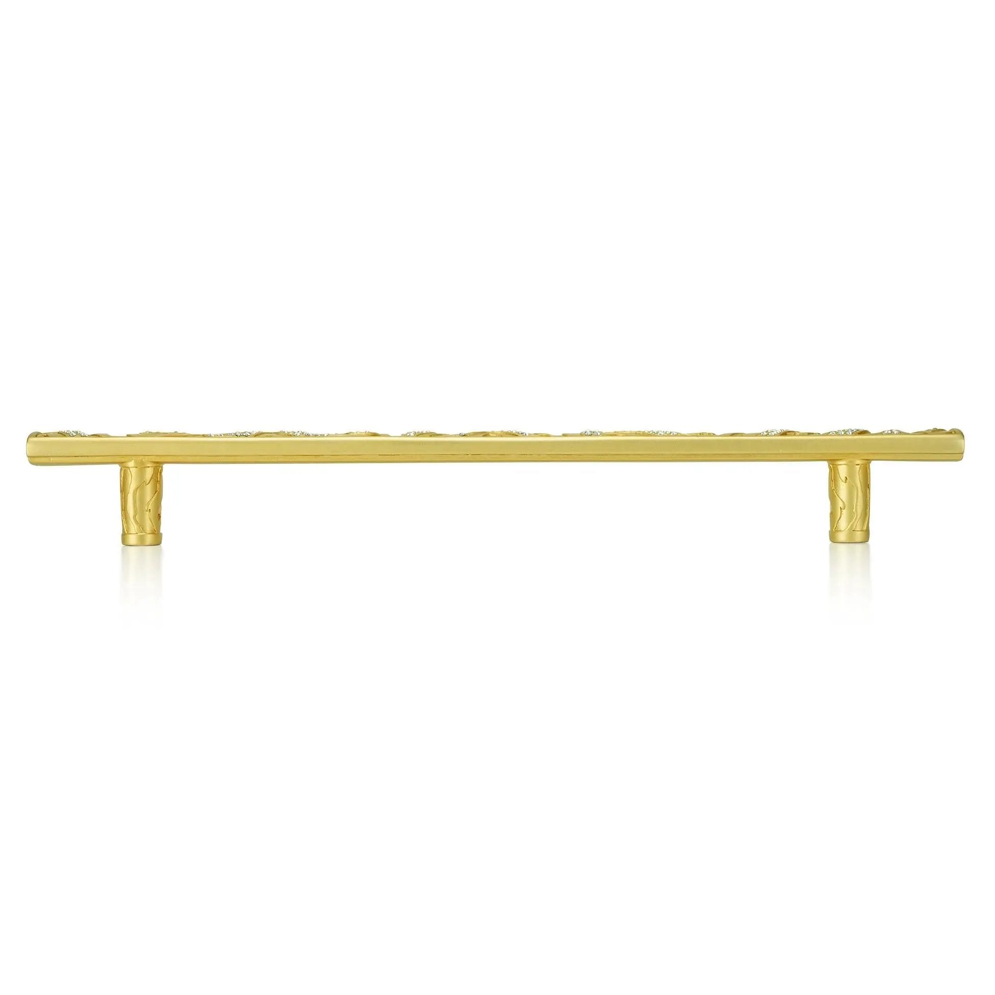 satin gold pull
