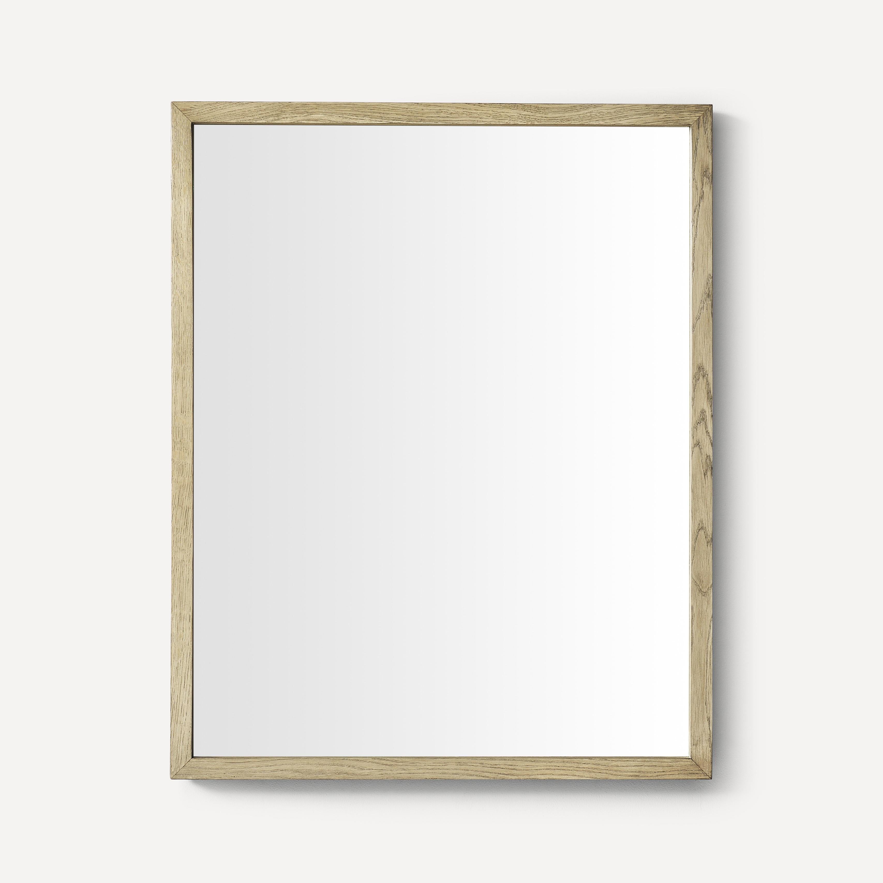 Robern Thin Framed Wood Mirror, 24"x 30"x 1-1/2"