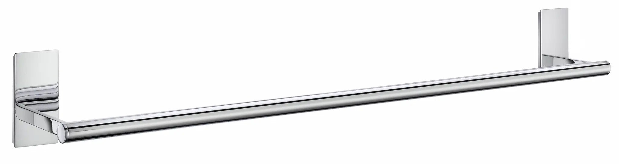 polished chrome towel rail