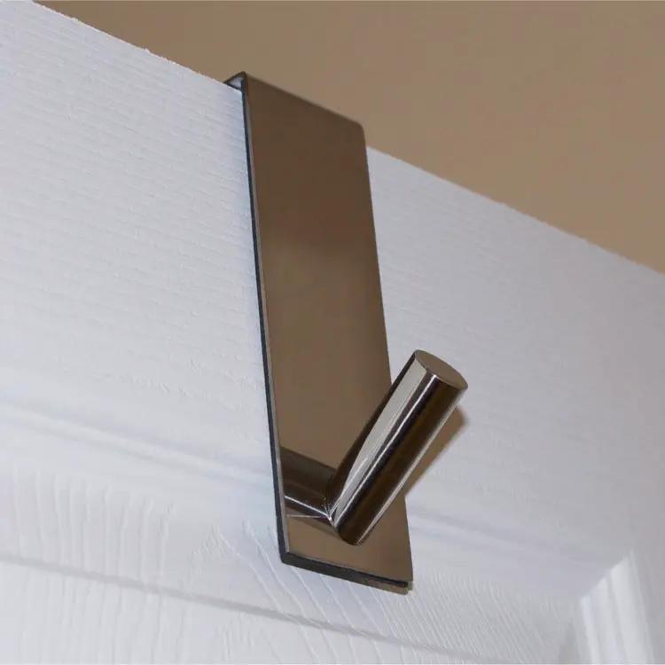 polished chrome robe hook