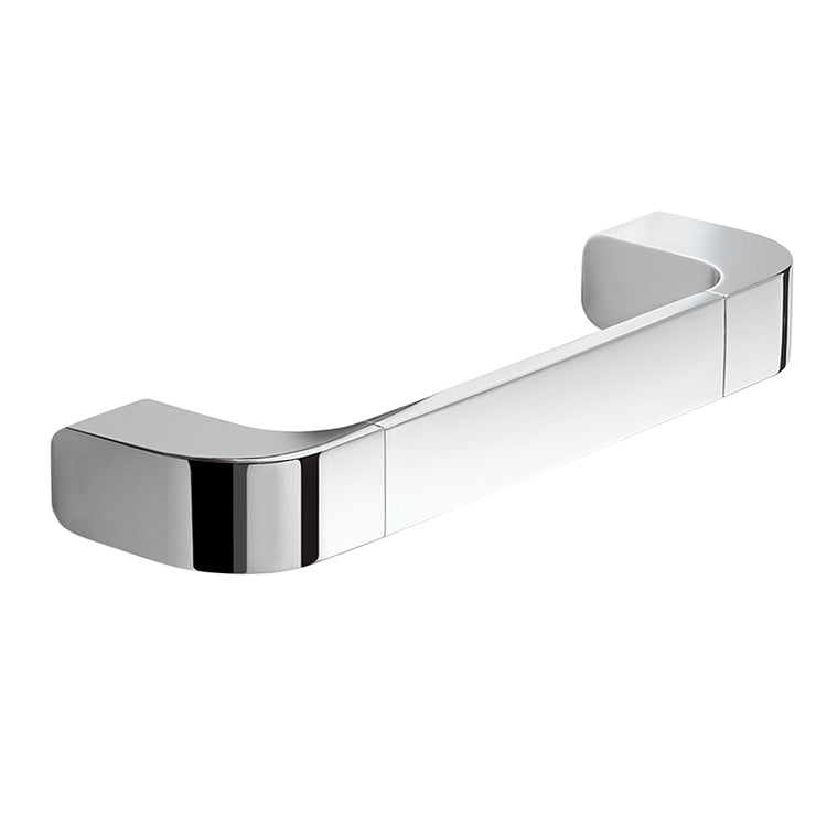 polished chrome grab bar