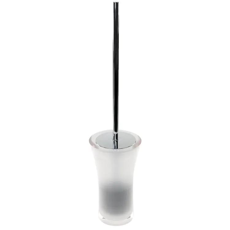 transparent toilet brush holder