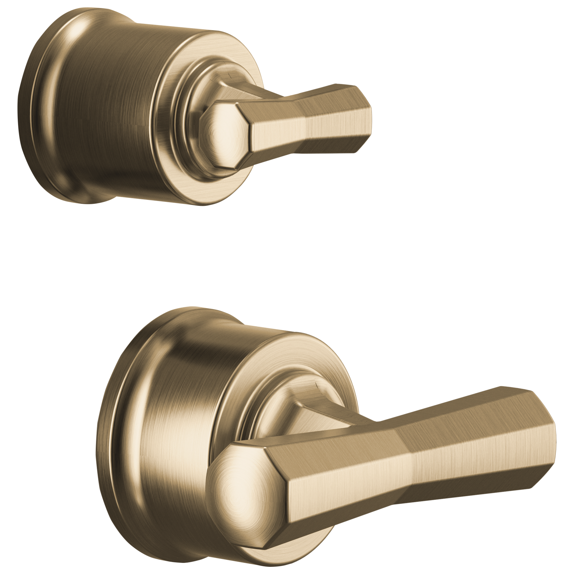 Brizo Beauclere Pressure Balance Valve with Integrated Diverter Trim Cross Handle Kit by Brizo