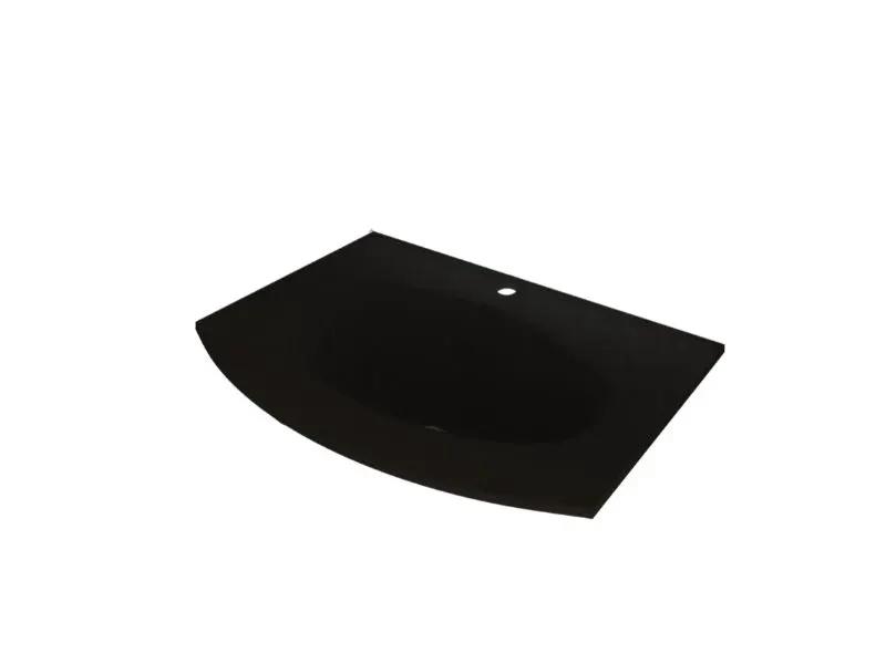 Baden Haus Olimpia Vague 28" 1Ø Central Glass Basin by Baden Haus