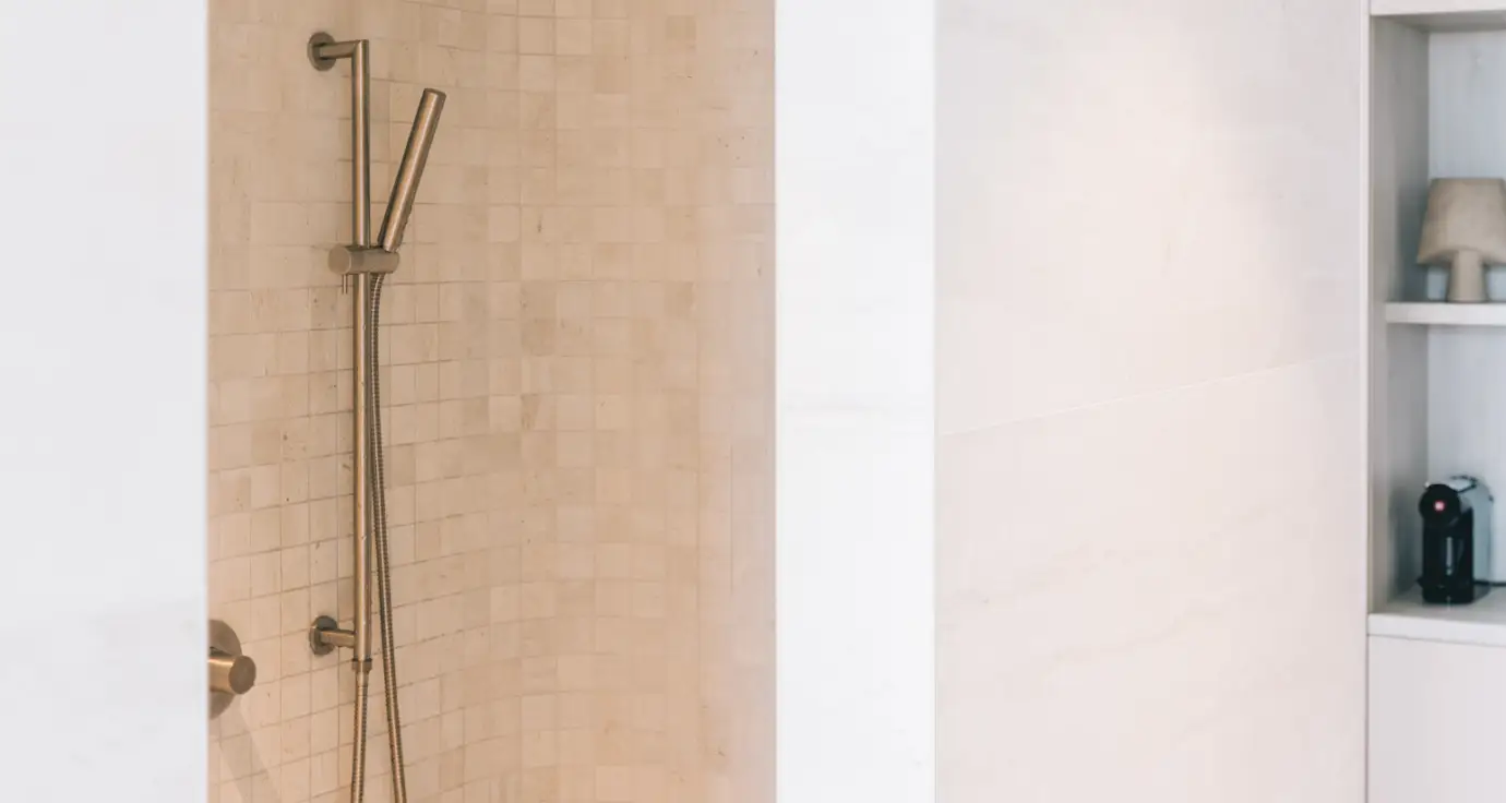 brushed shower