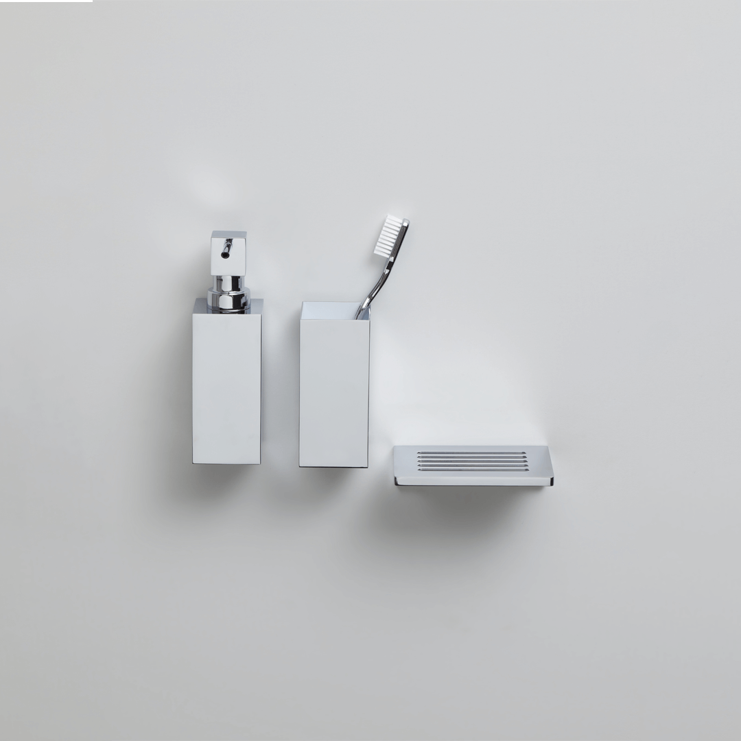 chrome soap dispenser