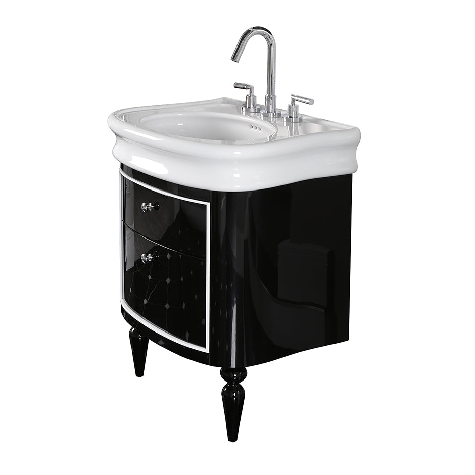 Lacava Lirico 28" Wall Mount Under Counter Vanity by Lacava