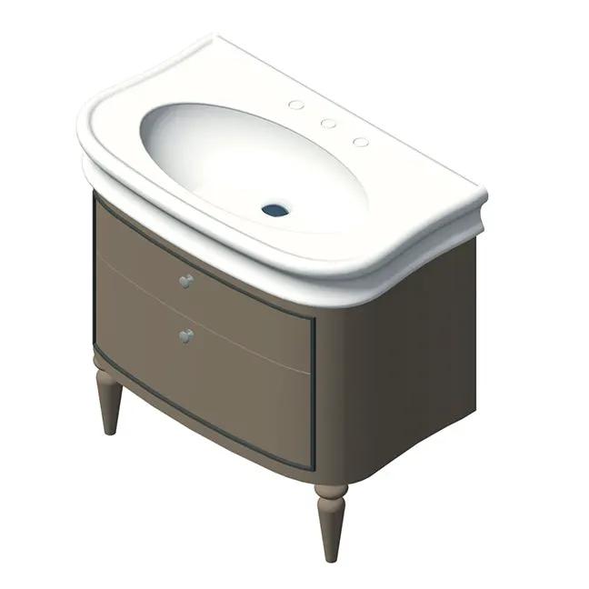 Lacava Lirico 36" Wall Mount Under Counter Vanity by Lacava