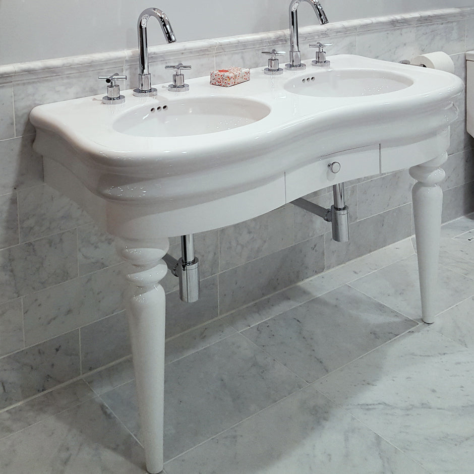 polished chrome faucet