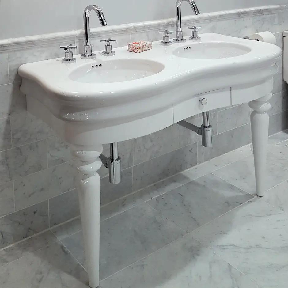 polished chrome faucet