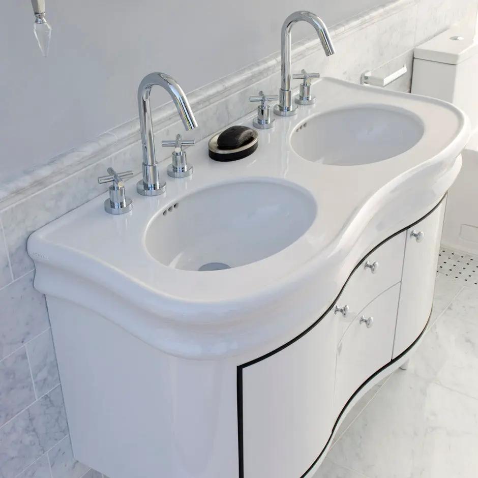 white sink