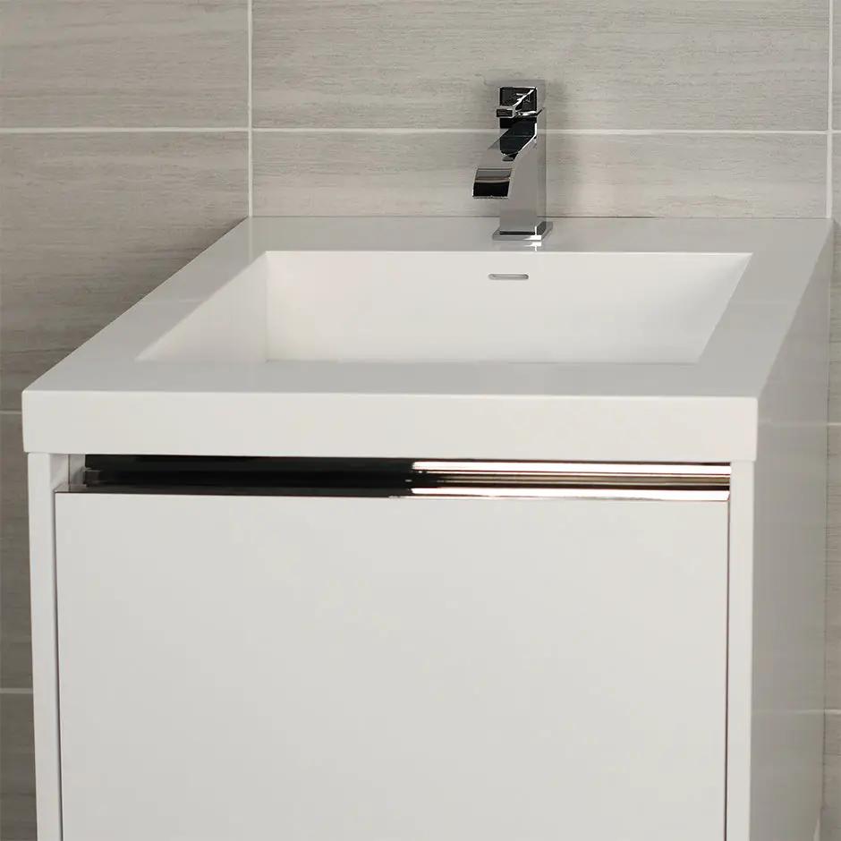 gloss white sink