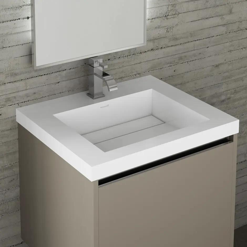 gloss white sink