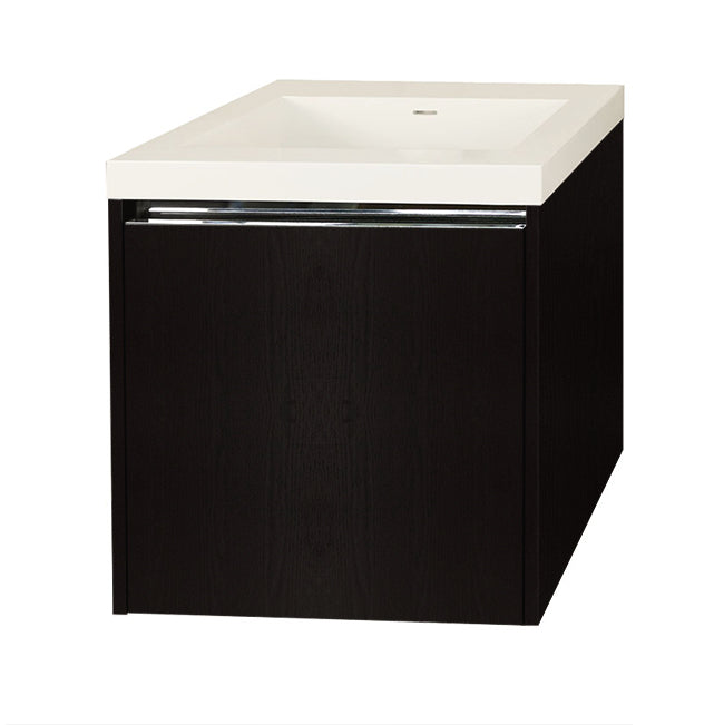 Lacava Kubista 24" Wall-Mount Under Counter Vanity by Lacava