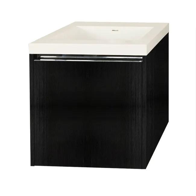 Lacava Kubista 24" Wall-Mount Under Counter Vanity by Lacava