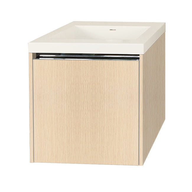 Lacava Kubista 24" Wall-Mount Under Counter Vanity by Lacava