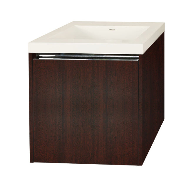 Lacava Kubista 24" Wall-Mount Under Counter Vanity by Lacava