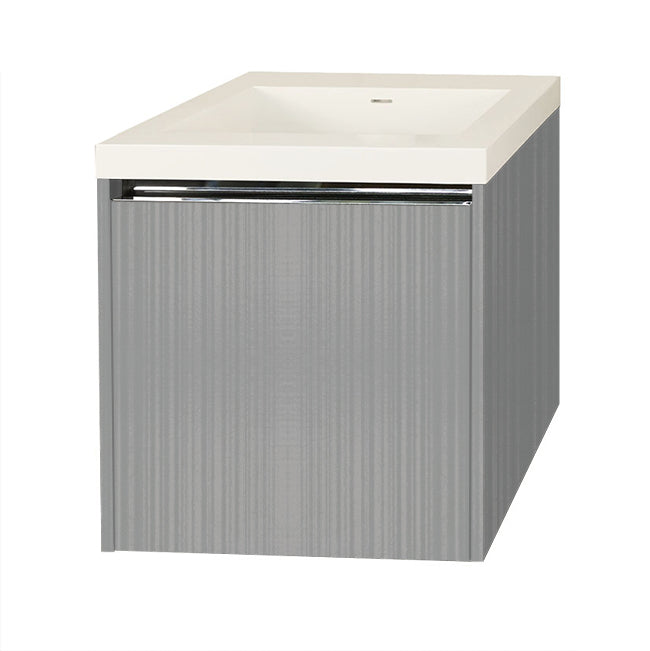 Lacava Kubista 24" Wall-Mount Under Counter Vanity by Lacava