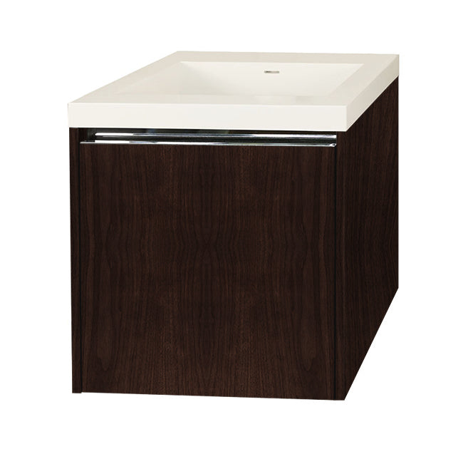 Lacava Kubista 24" Wall-Mount Under Counter Vanity by Lacava