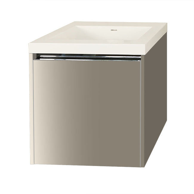 Lacava Kubista 24" Wall-Mount Under Counter Vanity by Lacava
