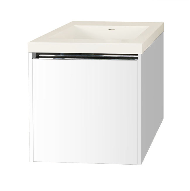 Lacava Kubista 24" Wall-Mount Under Counter Vanity by Lacava