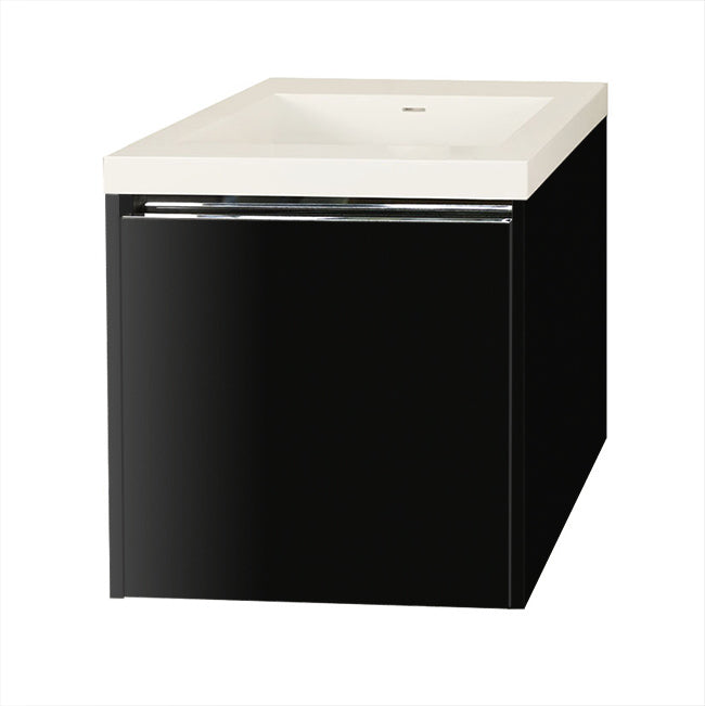 Lacava Kubista 24" Wall-Mount Under Counter Vanity by Lacava