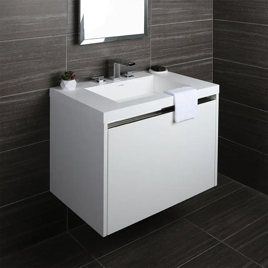 gloss white sink