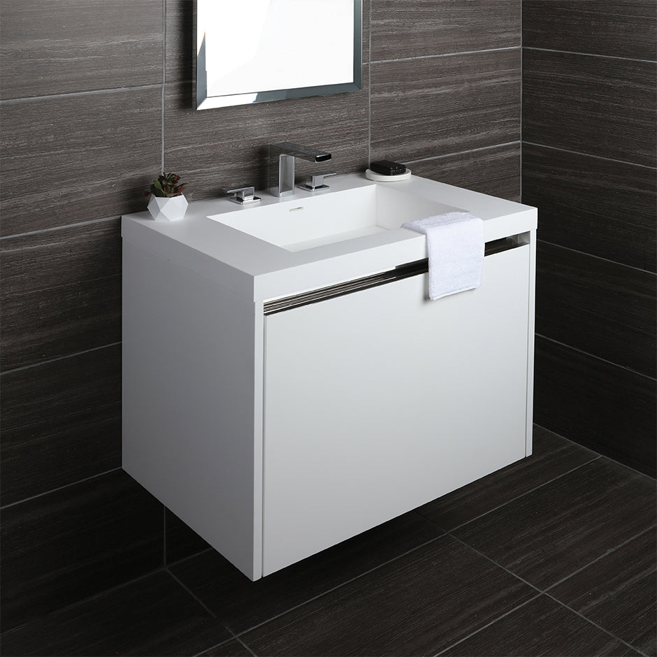 fluttini detailing front side vanity