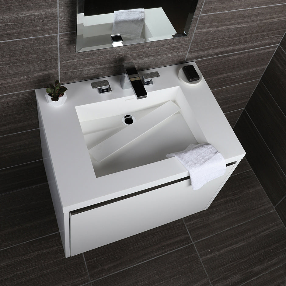 fluttini detailing front side vanity