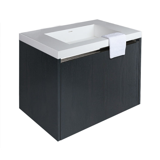 Lacava Kubista 30" Wall-Mount Under Counter Vanity by Lacava