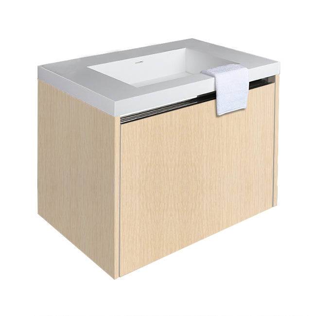 Lacava Kubista 30" Wall-Mount Under Counter Vanity