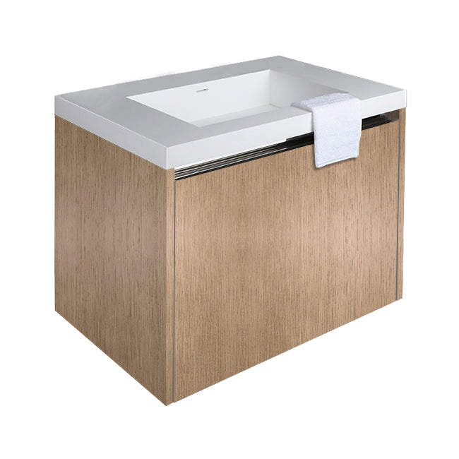 Lacava Kubista 30" Wall-Mount Under Counter Vanity by Lacava
