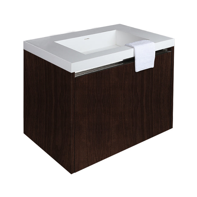 Lacava Kubista 30" Wall-Mount Under Counter Vanity by Lacava
