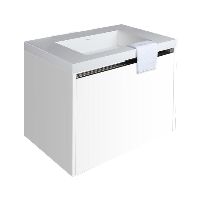 Lacava Kubista 30" Wall-Mount Under Counter Vanity