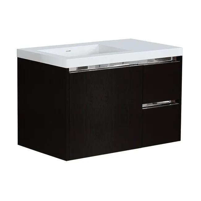Lacava Kubista 36" Wall-Mount Under Counter Vanity - Left by Lacava