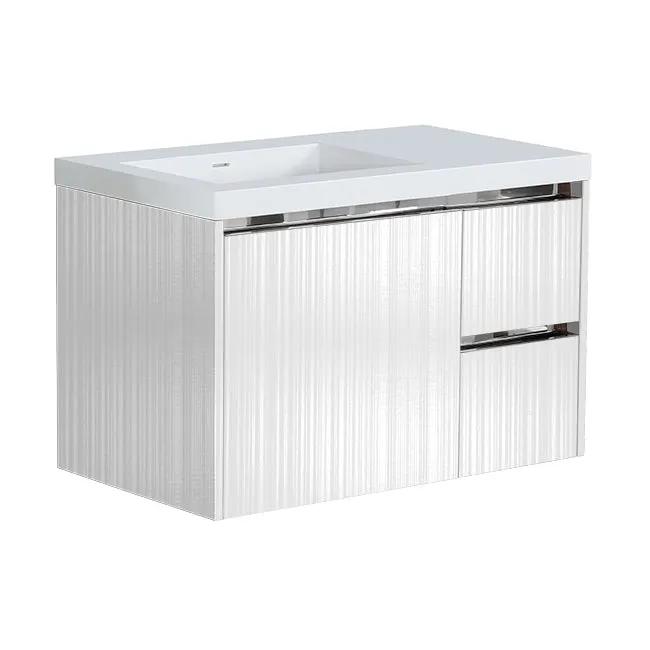Lacava Kubista 36" Wall-Mount Under Counter Vanity - Left by Lacava