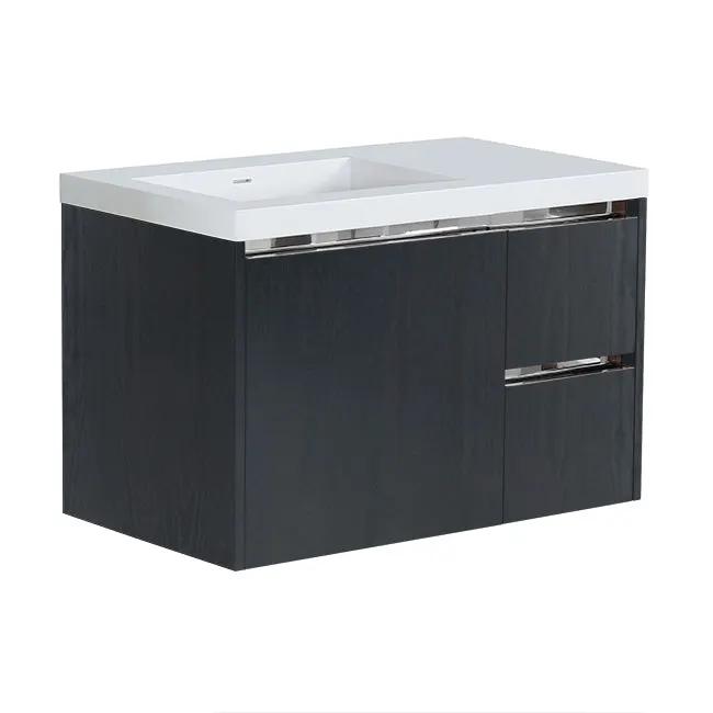 Lacava Kubista 36" Wall-Mount Under Counter Vanity - Left by Lacava