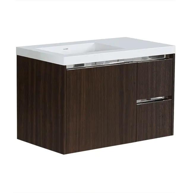 Lacava Kubista 36" Wall-Mount Under Counter Vanity - Left by Lacava