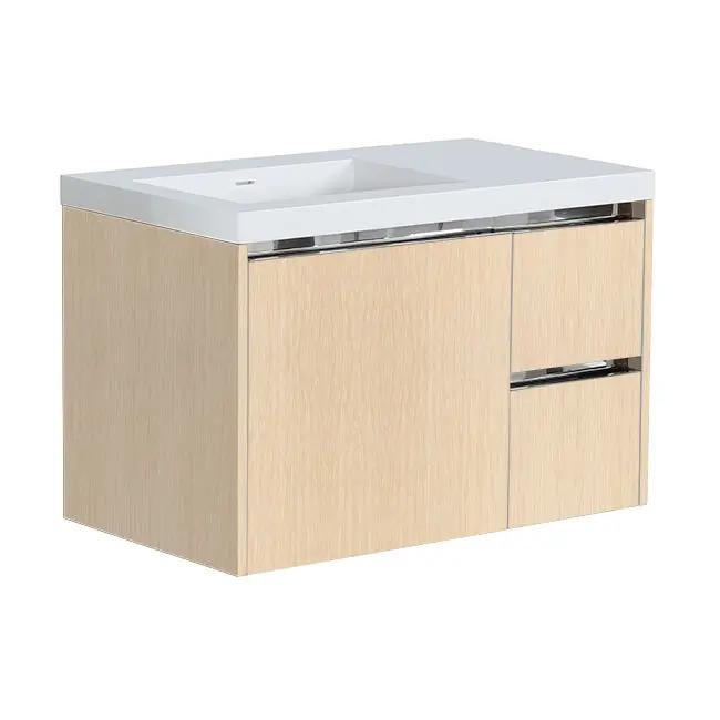 Lacava Kubista 36" Wall-Mount Under Counter Vanity - Left by Lacava