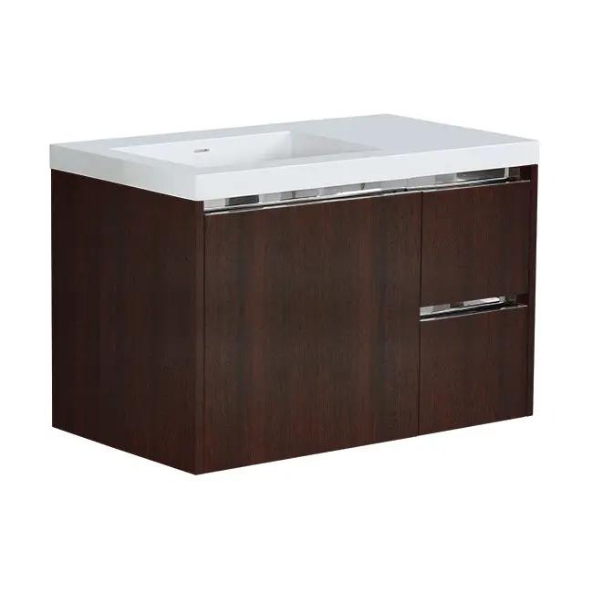 Lacava Kubista 36" Wall-Mount Under Counter Vanity - Left by Lacava