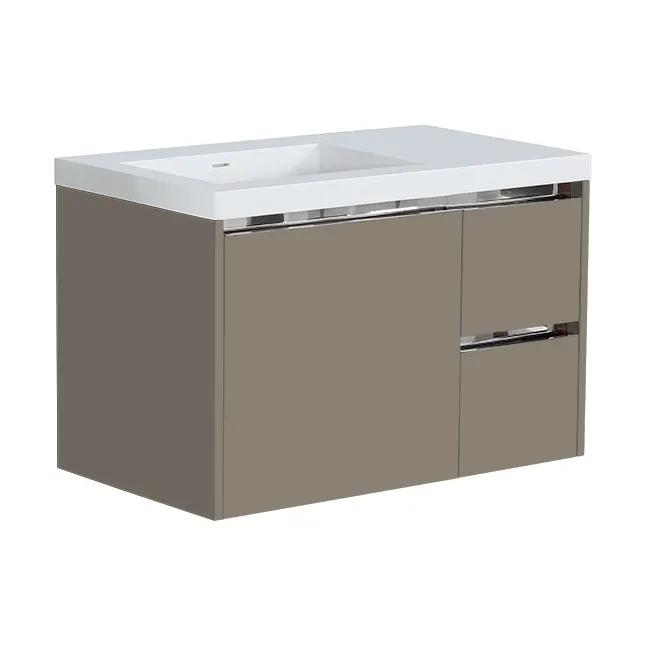 Lacava Kubista 36" Wall-Mount Under Counter Vanity - Left by Lacava