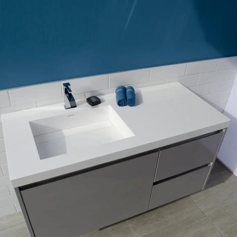 gloss white sink