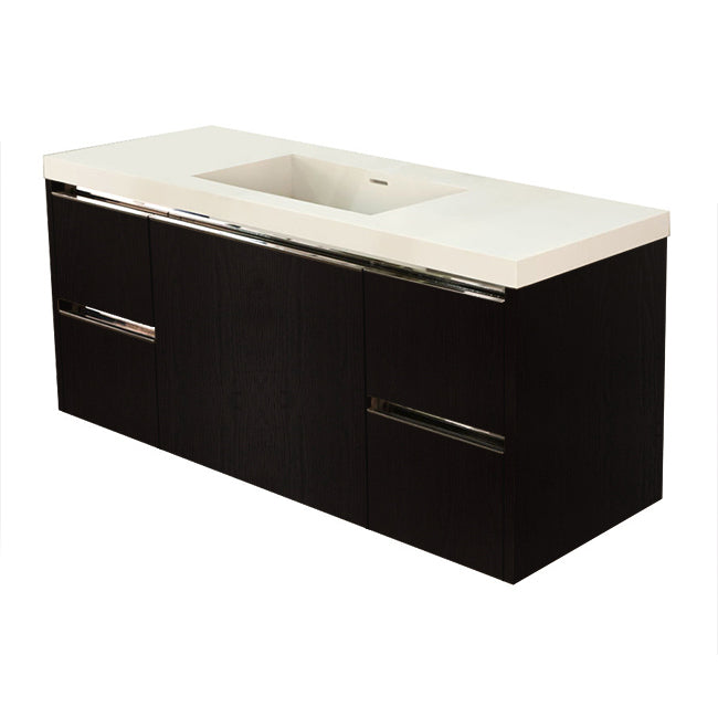 Lacava Kubista 48" Wall-Mount Under Counter Vanity by Lacava