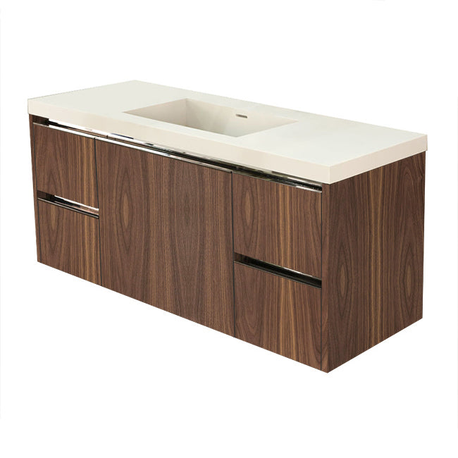 Lacava Kubista 48" Wall-Mount Under Counter Vanity by Lacava