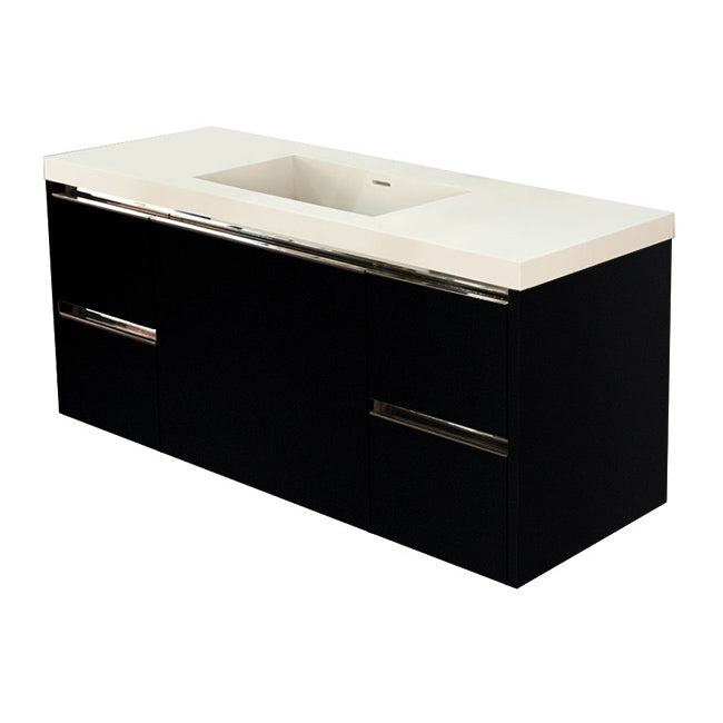 Lacava Kubista 48" Wall-Mount Under Counter Vanity by Lacava